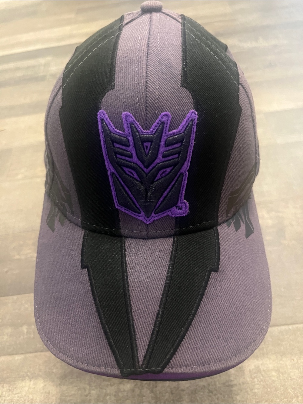 Universal Studios Hollywood Transformers Embroidered Purple & Black Cap